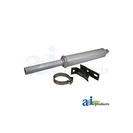 A & I Products Muffler 3.9" x3.8" x35" A-70229531